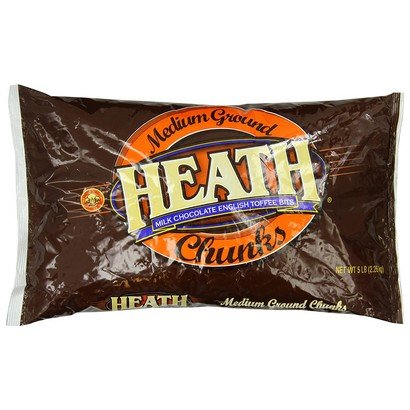 Crushed Heath Bar Candy Pieces – 5 lb Bag