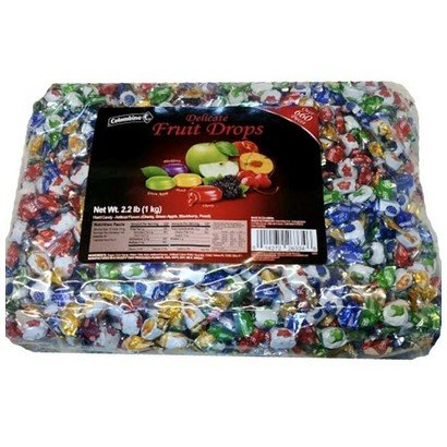 Colombina – Delicate Fruit Drops – 2.2 lb Bag