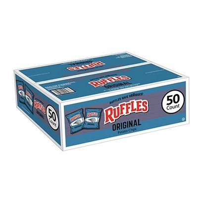 Ruffle’s – Ridged Original Potato Chips – 50/1.0 oz