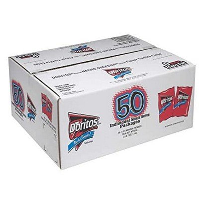 Doritos – Nacho Cheesier Chips – 50/1 oz pkgs