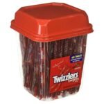 Twizzlers – Red Twists – 105 ct Tub