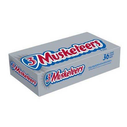 3 Musketeers Bars – 36 ct box