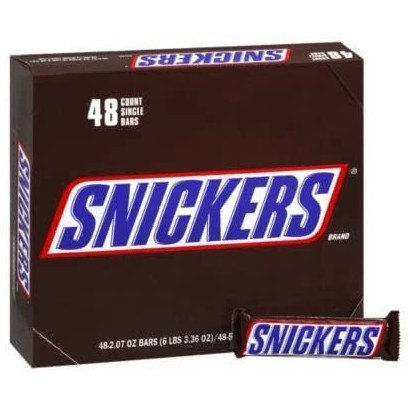 Snickers Candy Bars – 48ct