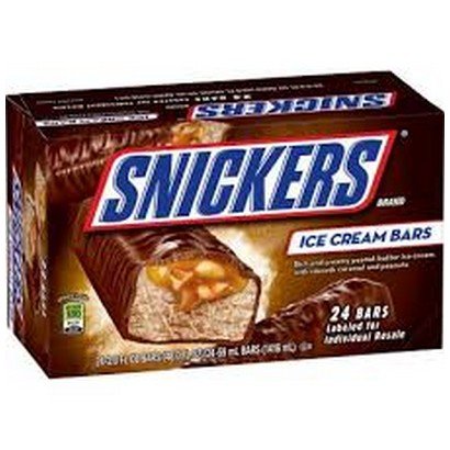 Snicker – Ice Cream Bars – 24 Ct