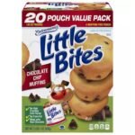 Entenmann’s Little Bites Chocolate Chip Muffins, 20 Pouch Value Pack