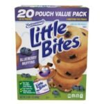 Entenmann’s Little Bites Blueberry Muffins, 20 Pouch Value Pack