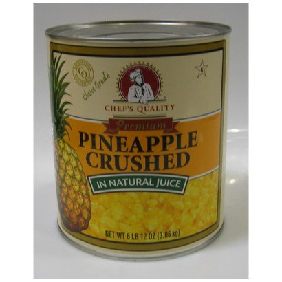 Chef’s Quality – Choice Crushed Pineapple – #10 cans