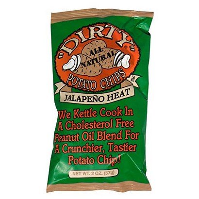 Dirty – Jalapeno Heat Potato Chip – 25/2 oz