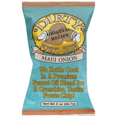 Dirty – Maui Onion Potato Chips – 25/2 oz
