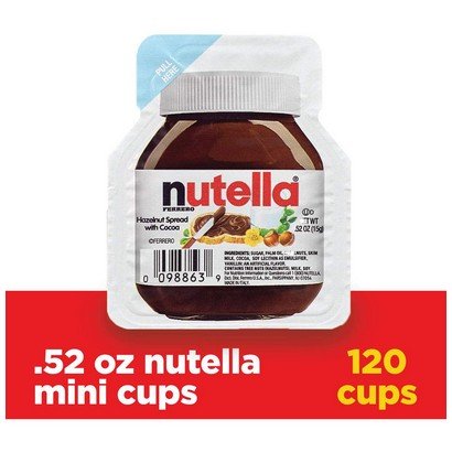 Nutella – .52 oz