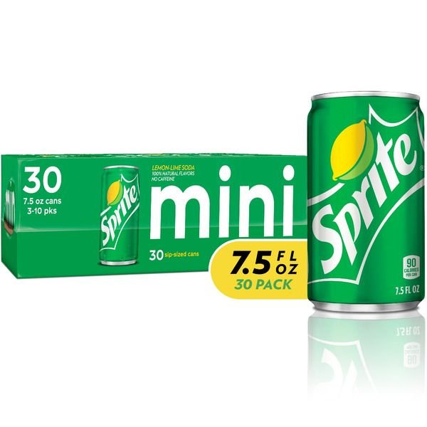 Sprite Cans, 7.5 fl oz, 10 Pack, 3 Sets