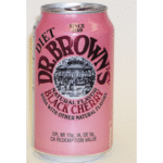 Dr. Browns – Diet Black Cherry Soda -24/12 oz cans