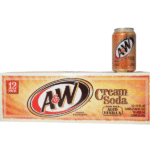 A&W Root Beer, 12 oz cans, 12 pack