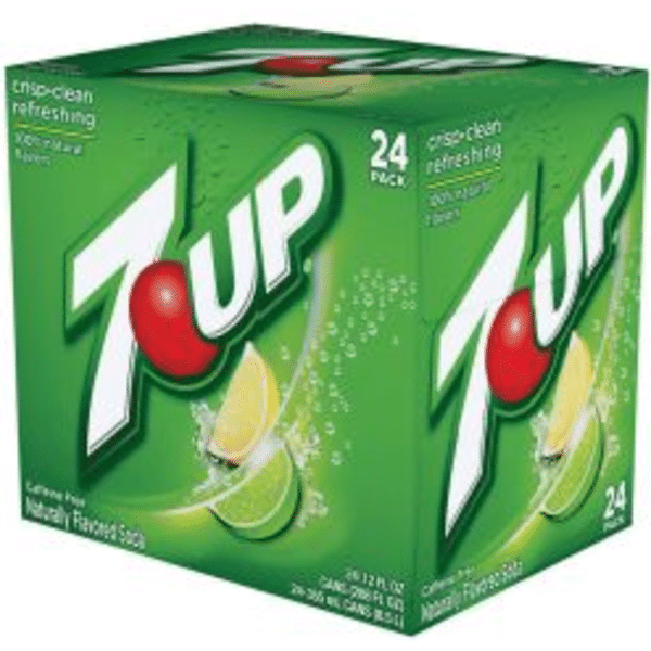 7-Up Soda – 24/12 oz cans
