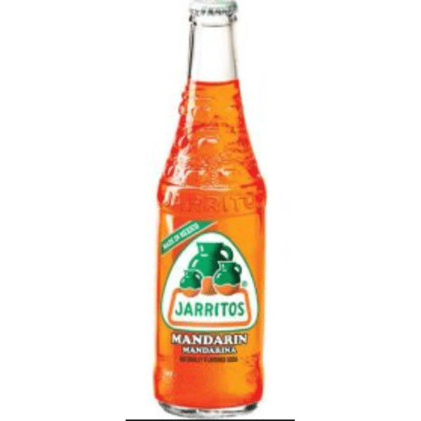 Jarritos – Mandarin Soda – 24/12.5 oz glass bottles