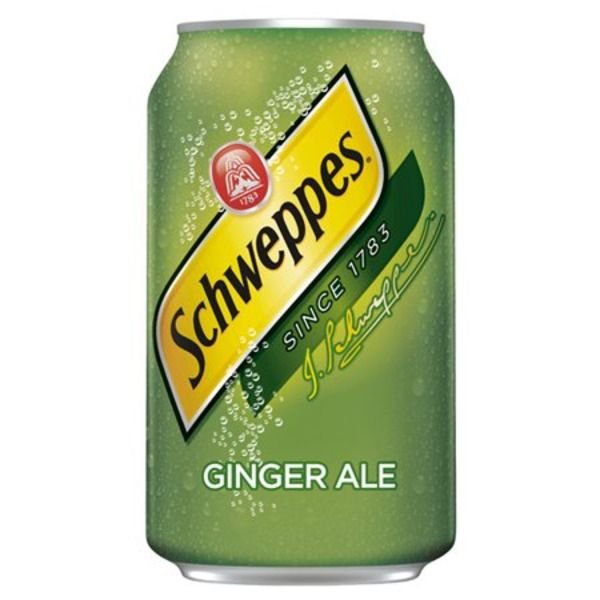 Schweppes Ginger Ale – 36/12 oz