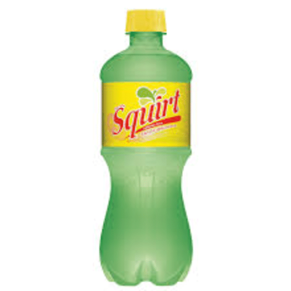 Squirt – Citrus Soda – 24/20 oz plastic bottles