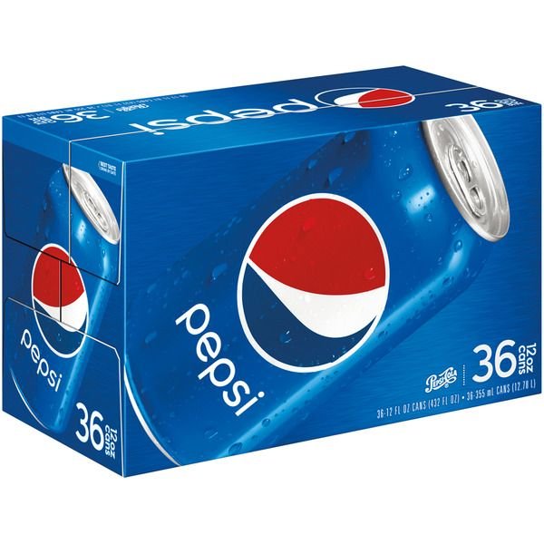 Pepsi – Cola Cube Pack – 36/12 oz cans