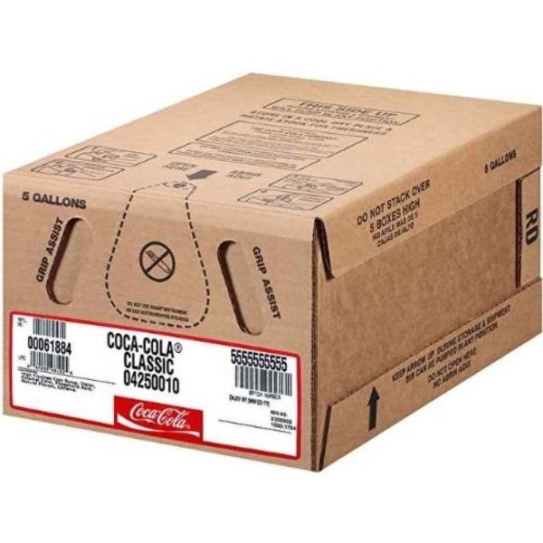 Coca-Cola – 5 gallon bag-in-box syrup
