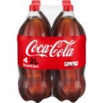 Coca-Cola Bottles, 2 Liters, 4 Pack