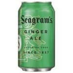 Seagrams Ginger Ale Cans, 12 fl oz, 24 Pack