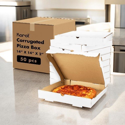 BOX PIZZA 14 X 14 COR 50